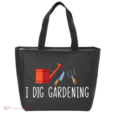 I Dig Gardening Tote Bag
