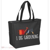 I Dig Gardening Tote Bag thumb 2