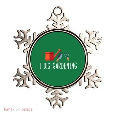 I Dig Gardening Ornament