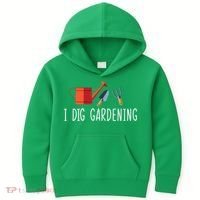I Dig Gardening Kids Hoodie thumb 0