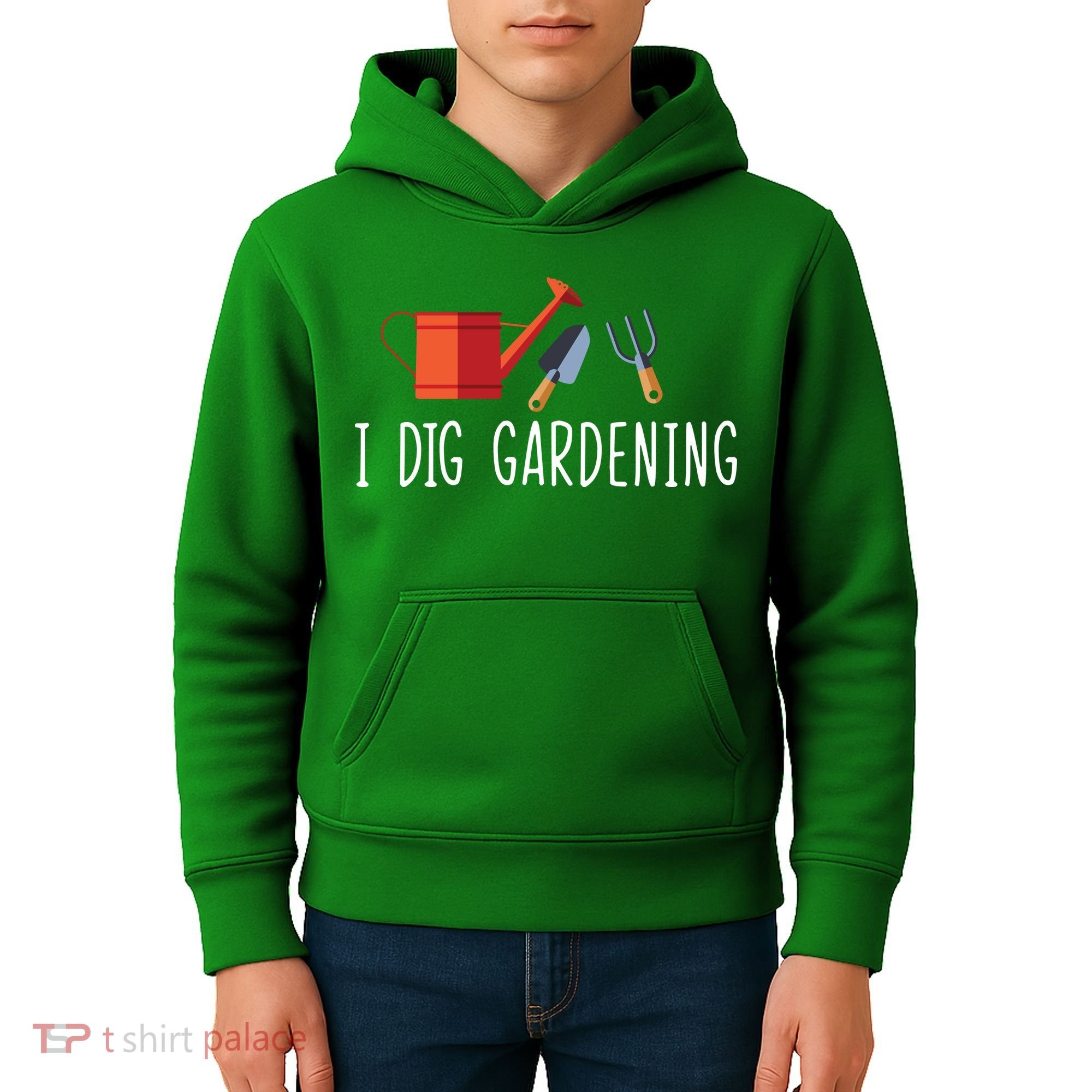I Dig Gardening Kids Hoodie