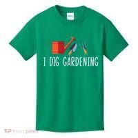 I Dig Gardening Kids T-Shirt thumb 0