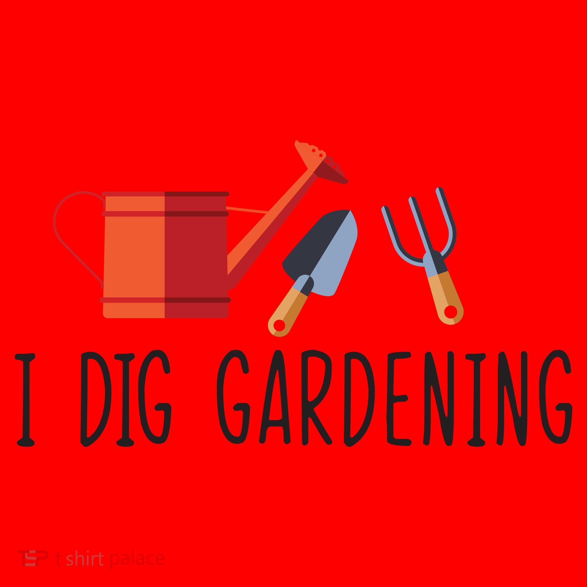 I Dig Gardening Santa Hat