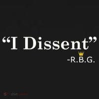 I Dissent RBG Ruth Bader Ginsburg Hoodie thumb 2
