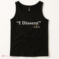 I Dissent RBG Ruth Bader Ginsburg Tank Top thumb 2