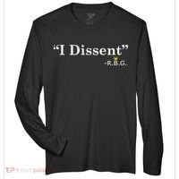 I Dissent RBG Ruth Bader Ginsburg Zone Performance Long-Sleeve T-Shirt thumb 0