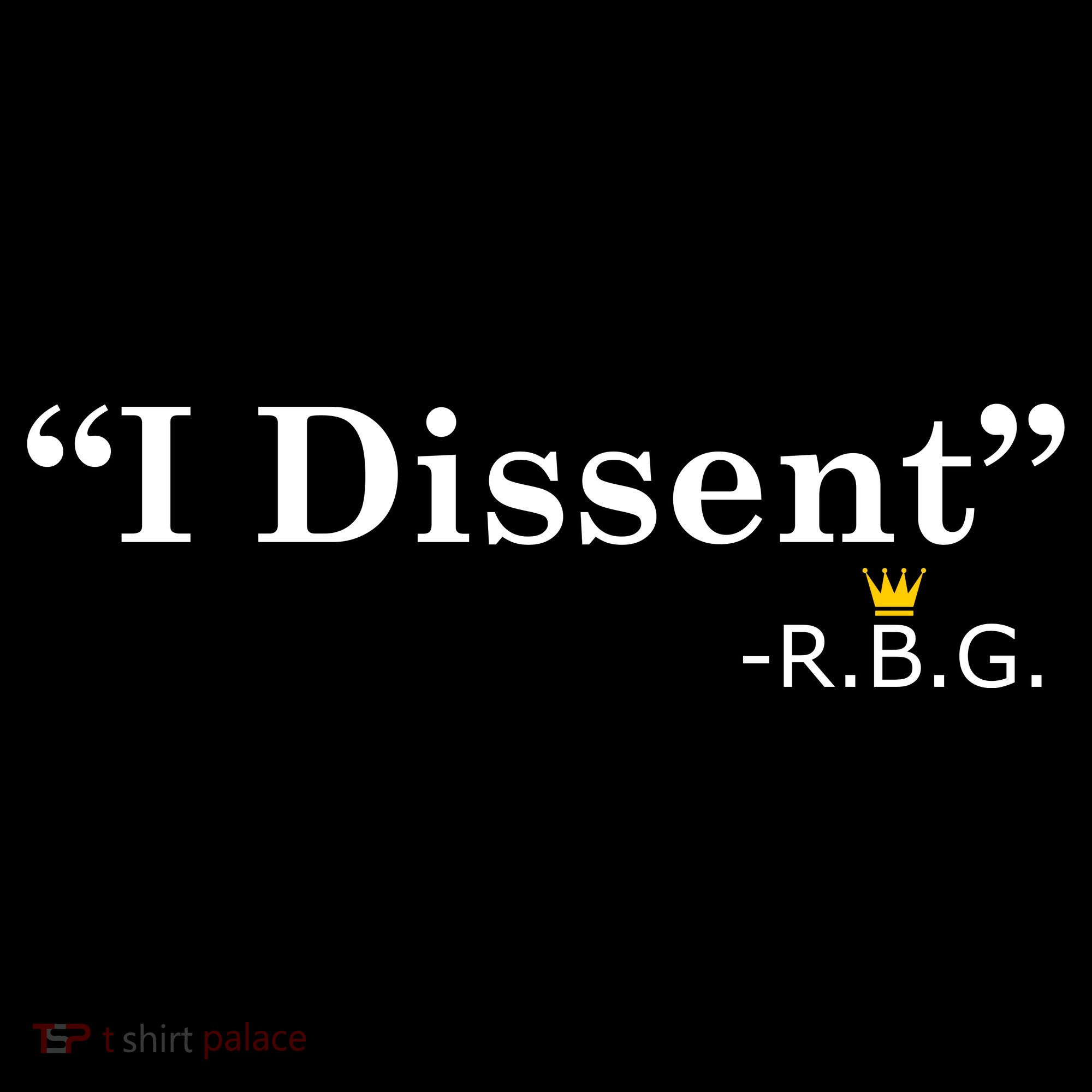 I Dissent RBG Ruth Bader Ginsburg Women's Long Sleeve Shirt