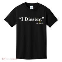 I Dissent RBG Ruth Bader Ginsburg Kids T-Shirt thumb 0