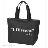I Dissent RBG Ruth Bader Ginsburg Tote Bag thumb 3