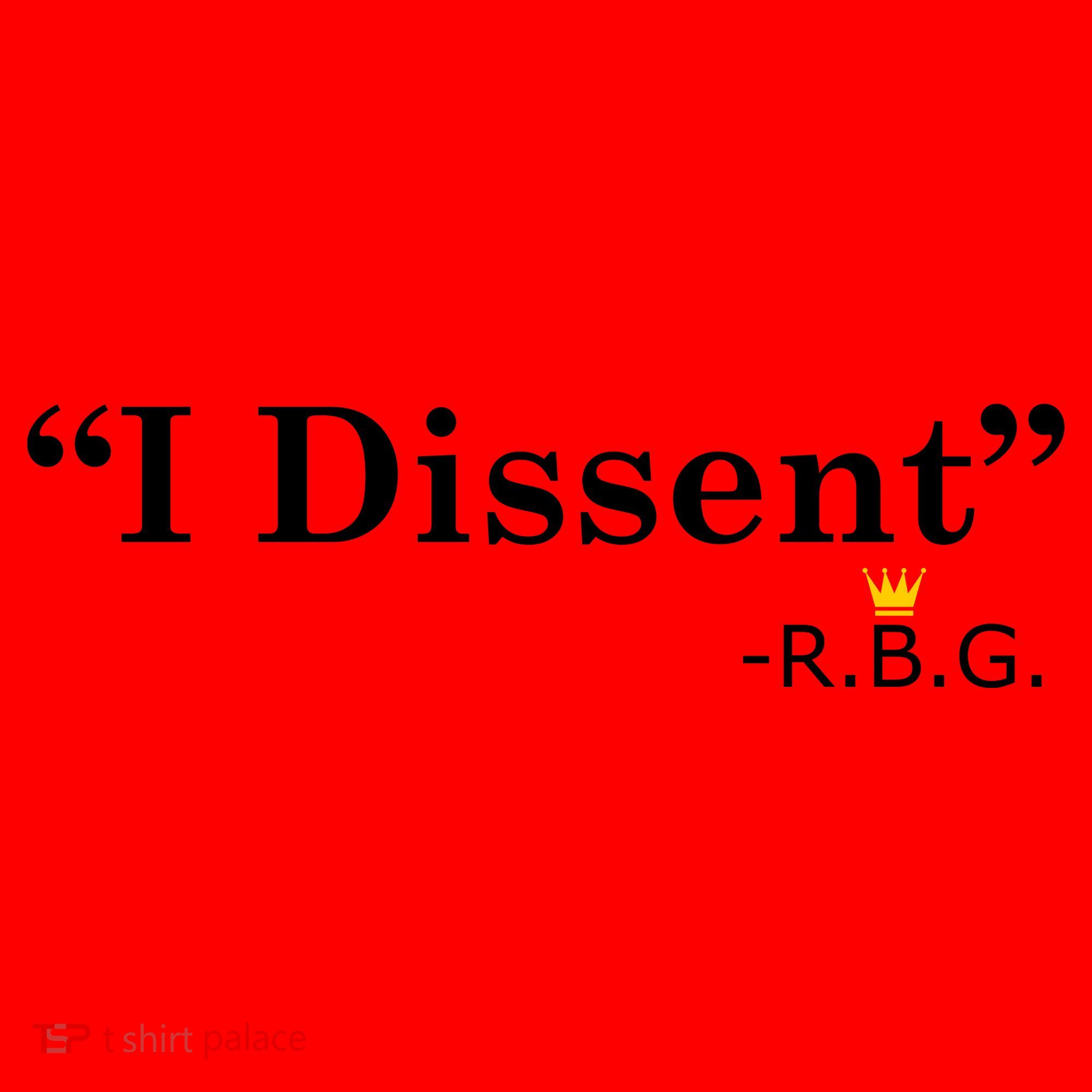 I Dissent RBG Ruth Bader Ginsburg Santa Hat