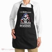 I Do Bad Things For Good Reasons Apron thumb 2