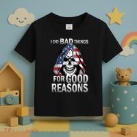 I Do Bad Things For Good Reasons Toddler T-Shirt thumb 3