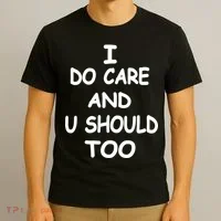 I Do Care U Should Too T-Shirt thumb 3