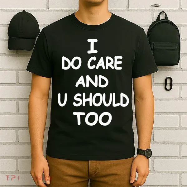 I Do Care U Should Too T-Shirt