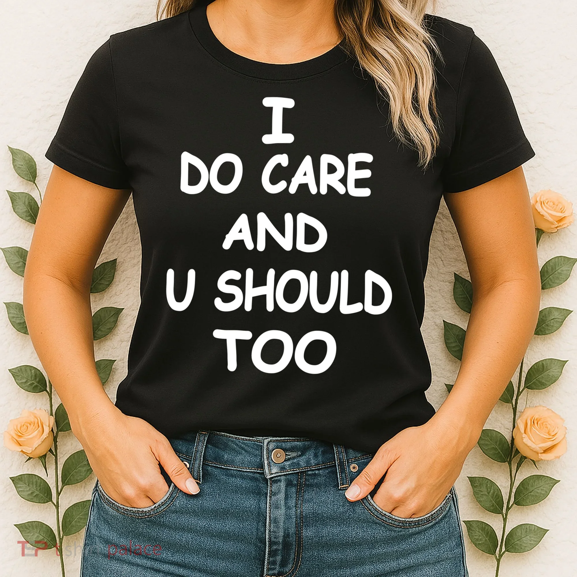 I Do Care U Should Too Women's T-Shirt
