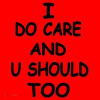 I Do Care U Should Too Santa Hat thumb 1