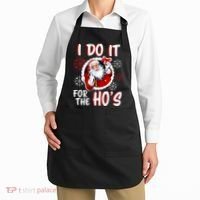 I Do It For the Ho's Funny Santa Claus Apron thumb 2