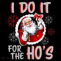 I Do It For the Ho's Funny Santa Claus Coffee Mug thumb 5