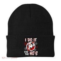I Do It For the Ho's Funny Santa Claus Beanie thumb 0