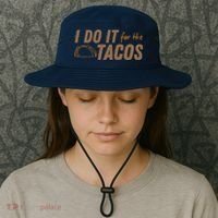 I Do It For The Tacos Bucket Hat thumb 3