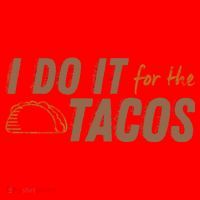 I Do It For The Tacos Santa Hat thumb 1