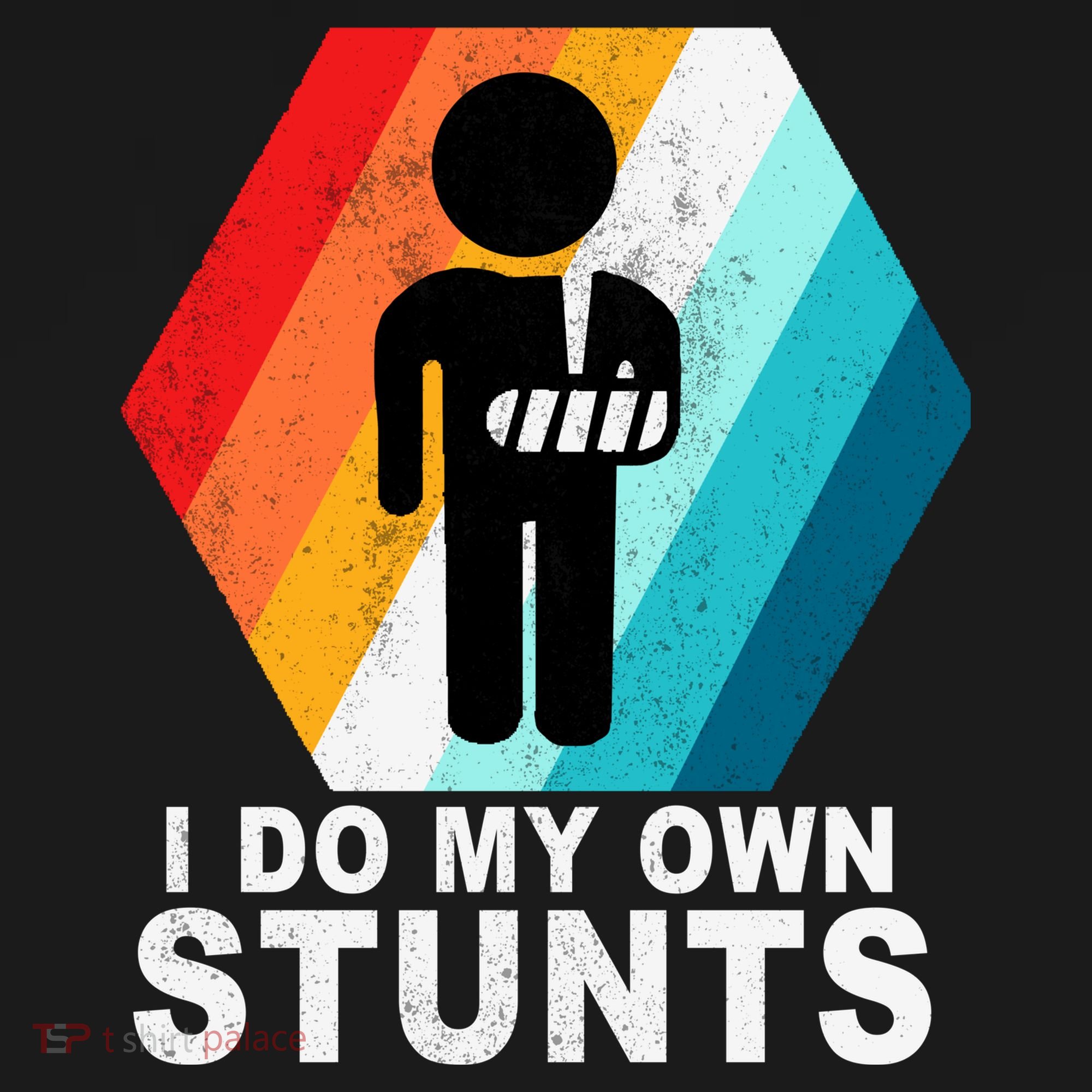I Do My Own Stunts Retro Funny Meme Ornament