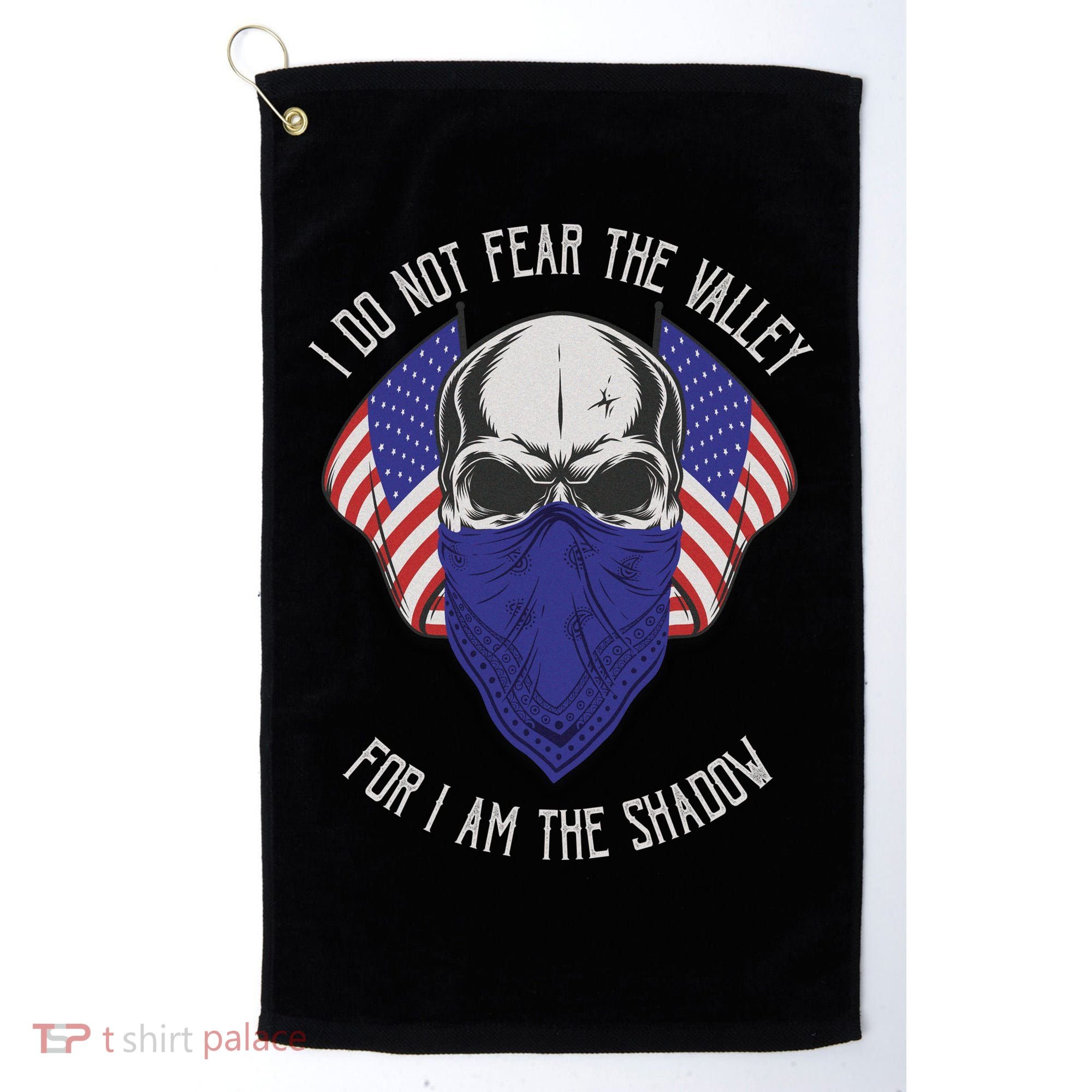 I Do Not Fear The Valley For I Am The Shadow Golf Towel