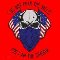 I Do Not Fear The Valley For I Am The Shadow Santa Hat thumb 1