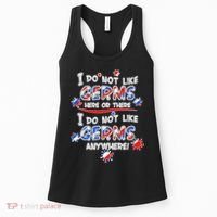 I Do Not Like Germs Here Or There Women's Tank Top thumb 0
