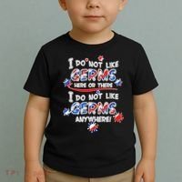 I Do Not Like Germs Here Or There Toddler T-Shirt thumb 2