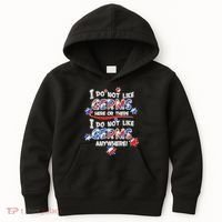 I Do Not Like Germs Here Or There Kids Hoodie thumb 0