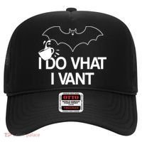 I Do What I Vant (Want) Funny Bat Vampire Hat thumb 0