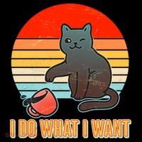 I Do What I Want Bad Cat Women's Hoodie thumb 2