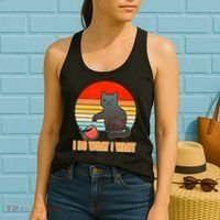 I Do What I Want Bad Cat Women's Tank Top thumb 2