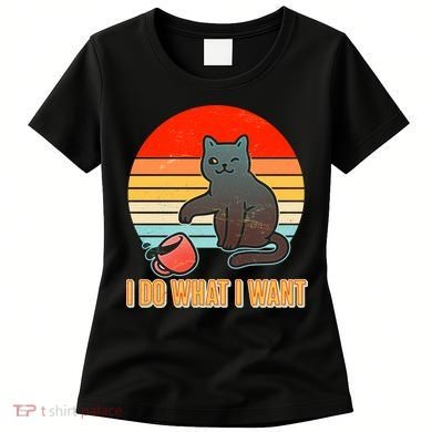 I Do What I Want Bad Cat Women's T-Shirt