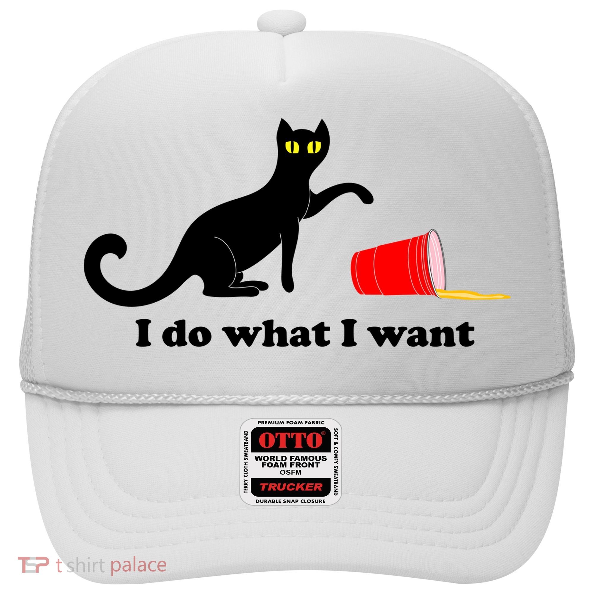 I Do What I Want Evil Cat Hat