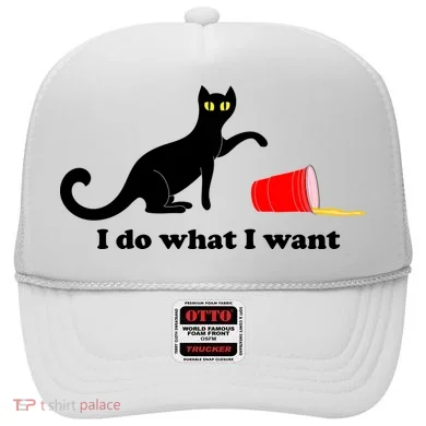 I Do What I Want Evil Cat Hat