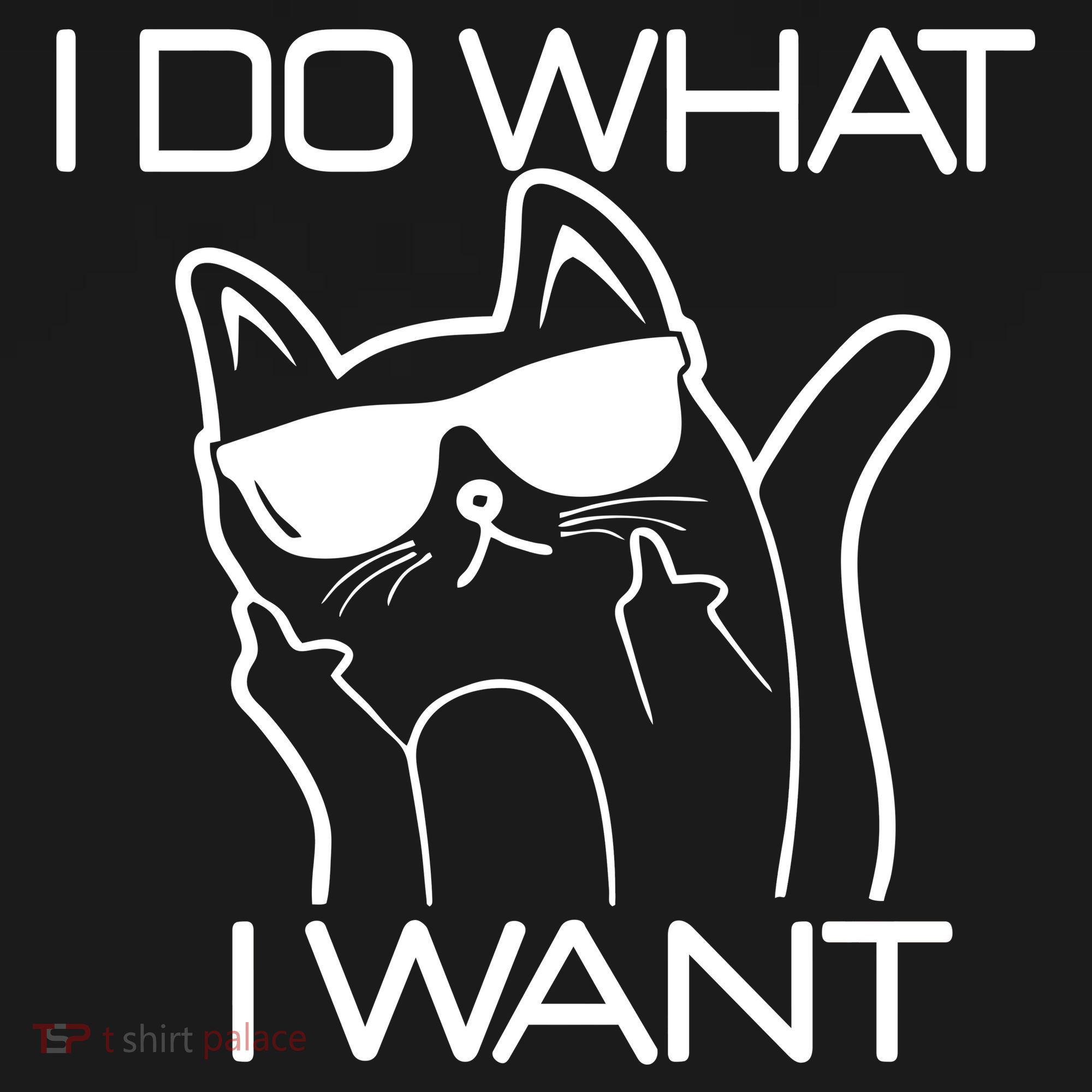 I Do What I Want Funny Cat Backpack