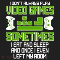 I Don't Always Play Video Games Gamer Tumbler thumb 3