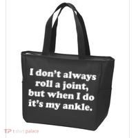 I Don't Always Roll A Joint Tote Bag thumb 3