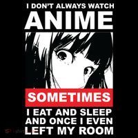 I Don't Always Watch Anime Funny Tank Top thumb 6