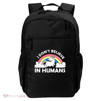 I Don't Believe In Humans Backpack