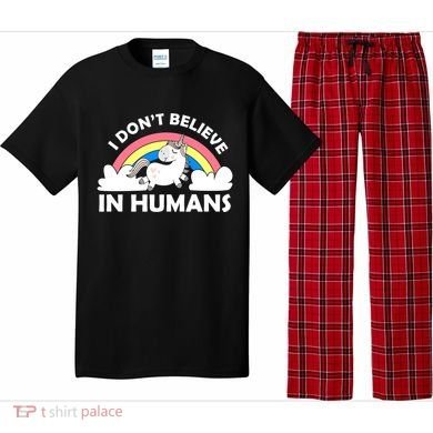 I Don't Believe In Humans Pajama Set