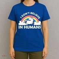 I Don't Believe In Humans T-Shirt thumb 4