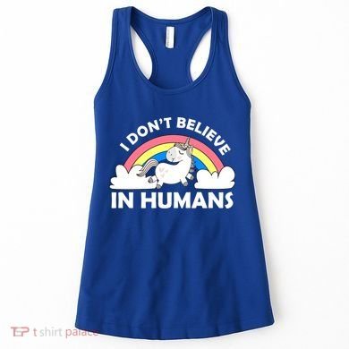 I Don't Believe In Humans Women's Tank Top