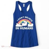 I Don't Believe In Humans Women's Tank Top thumb 0