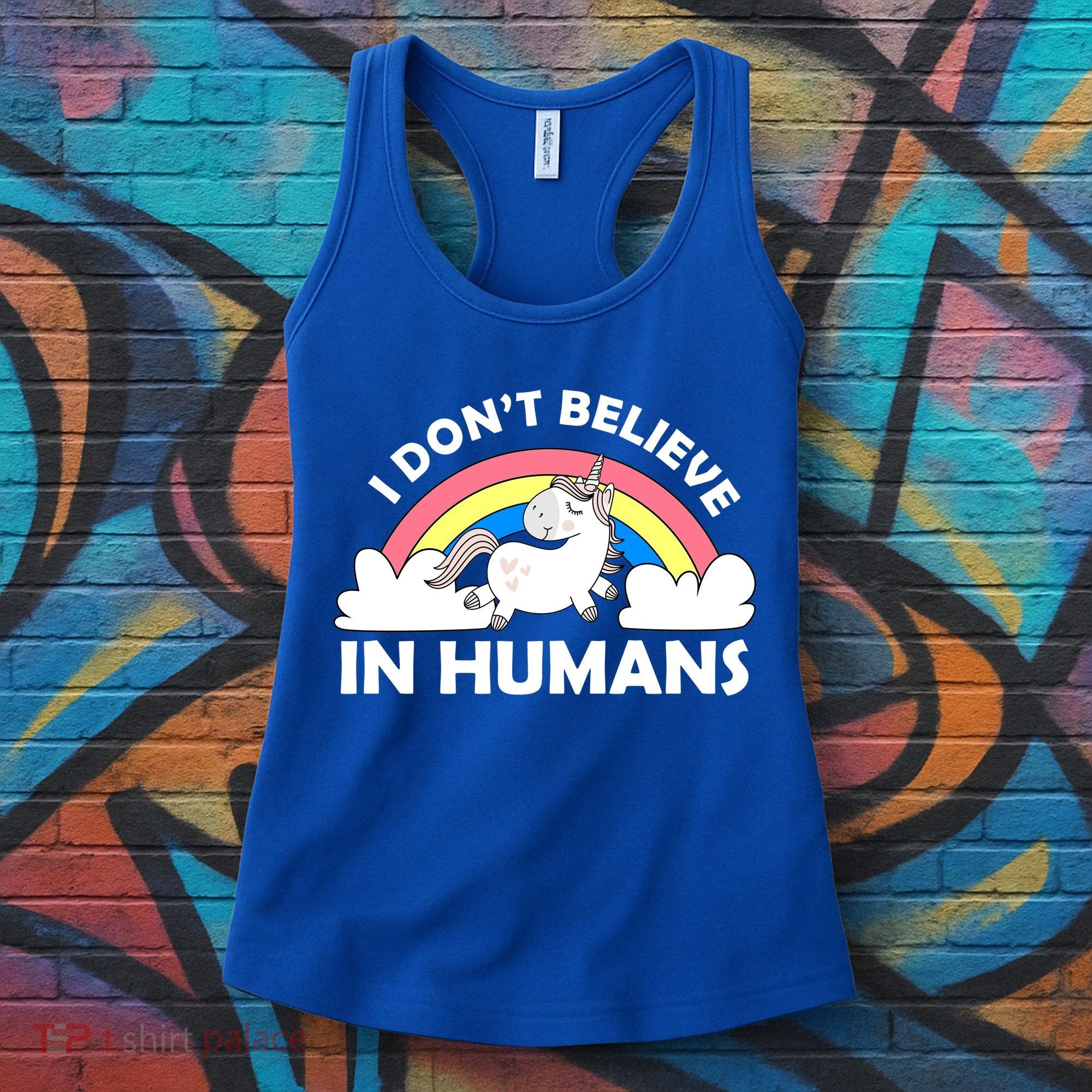 I Don't Believe In Humans Women's Tank Top