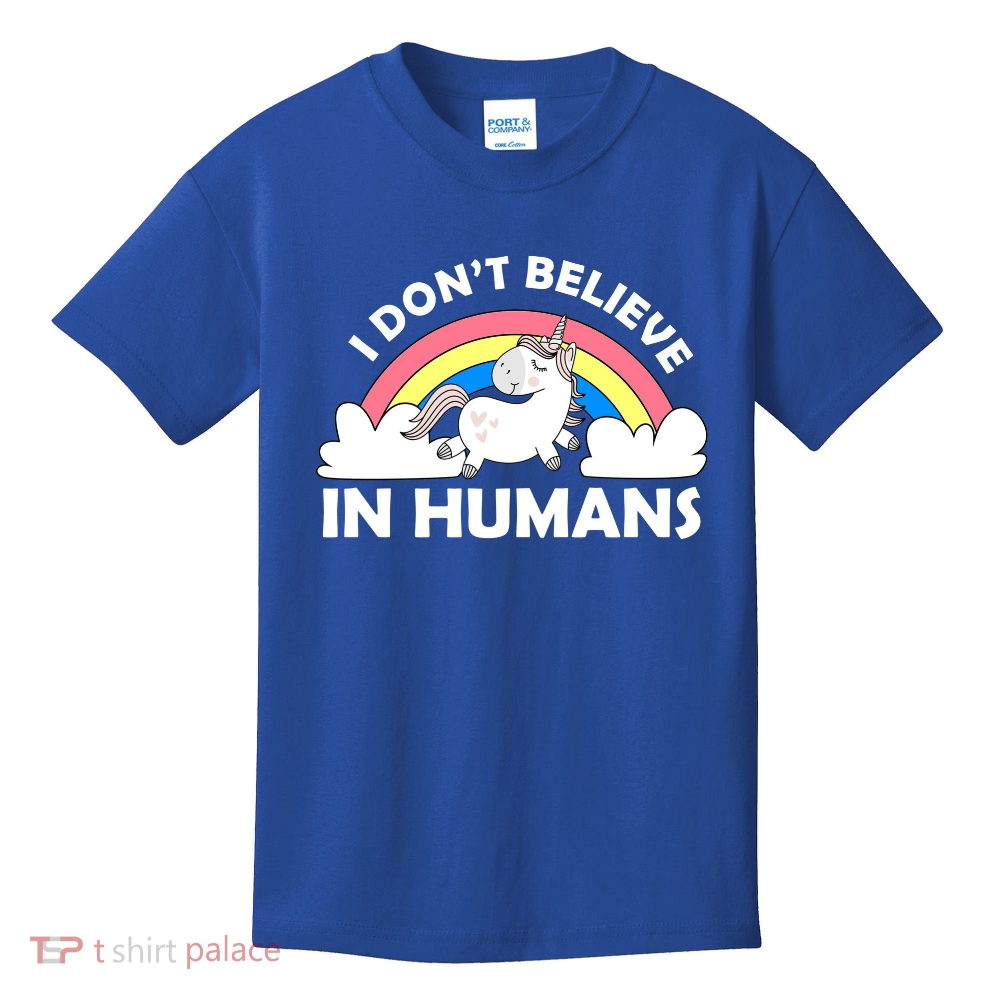 I Don't Believe In Humans Kids T-Shirt