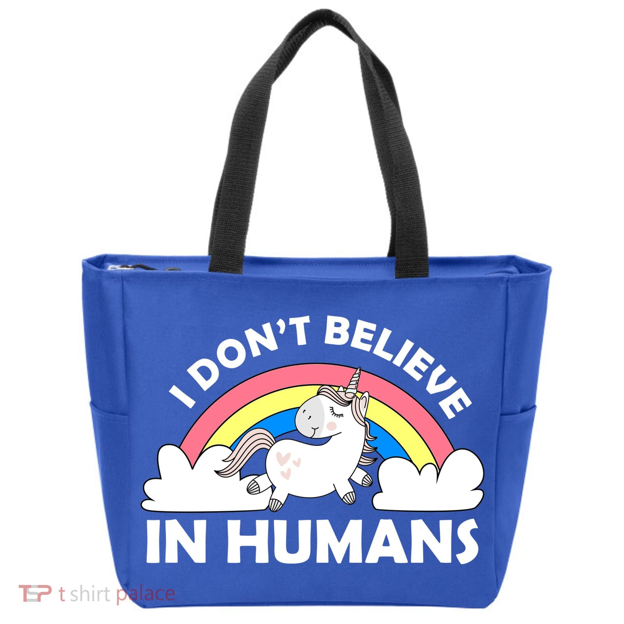 I Don't Believe In Humans Tote Bag