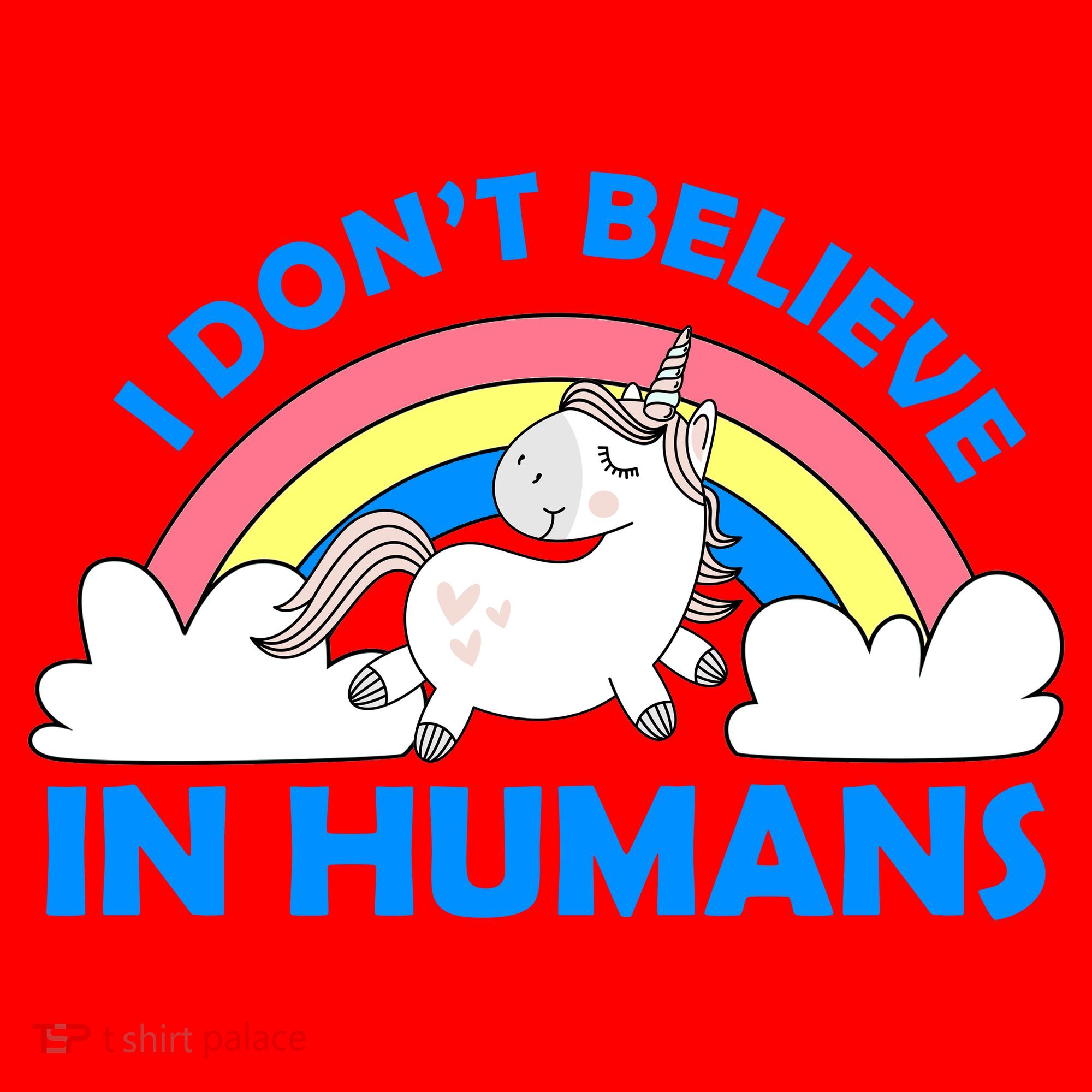 I Don't Believe In Humans Santa Hat
